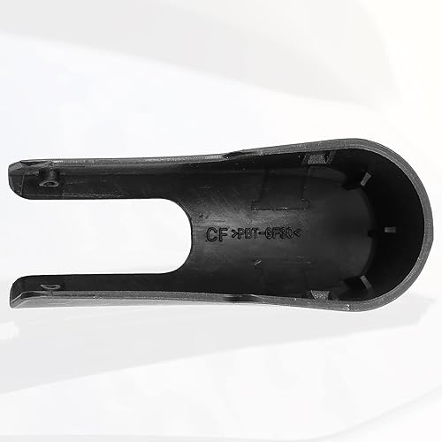 Miniatura 7 de ACROPIX Tapa de tuerca de brazo del limpiaparabrisas trasero para Jeep Renegade 2015 2016 2017 2018 2019 2020 2021 2022  Paquete de 1 color negro