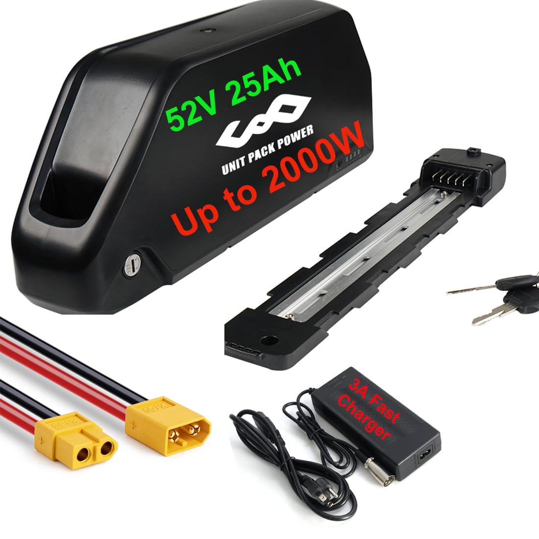 UPP 52V 25Ah Ebike Battery