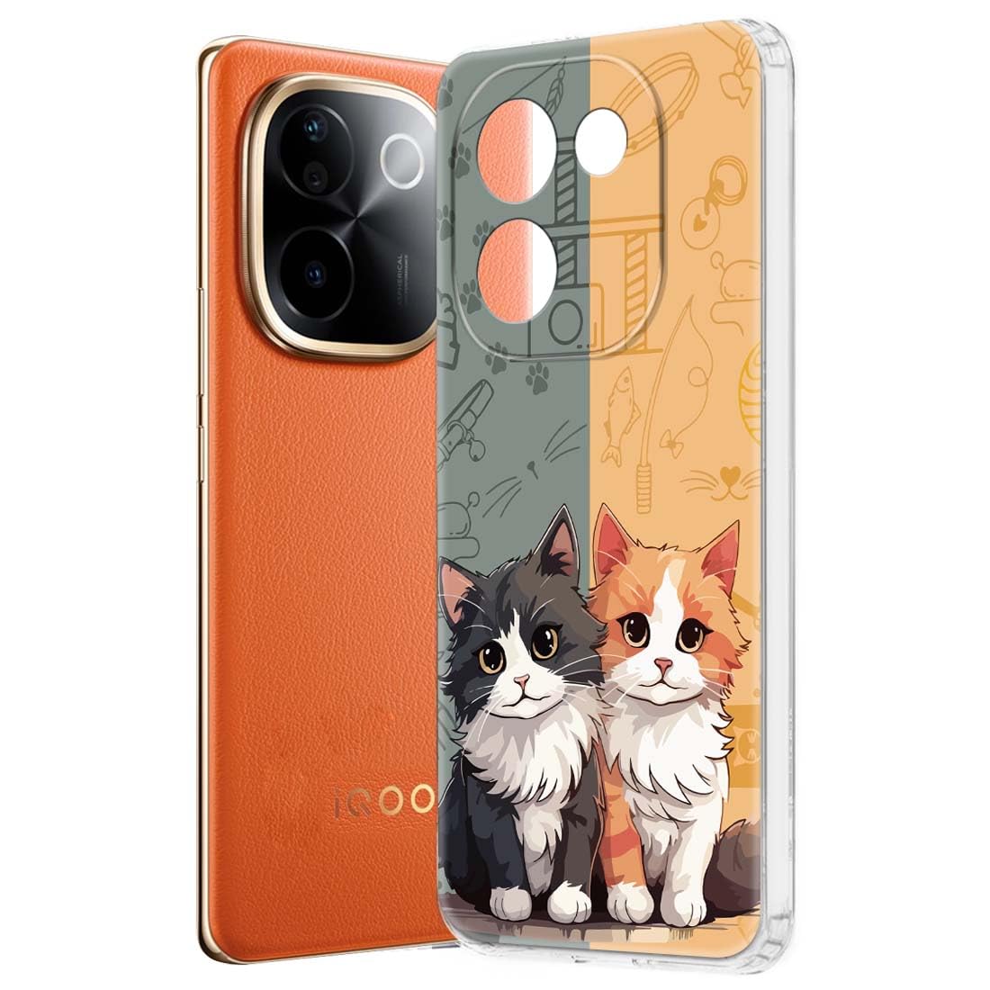 Fashionury Back Cover Case Designer Flexible Soft Back Case Cover for iQOO Z9s Pro 5G -D3183 (B0DFM97SMH) Amazon Price History, Amazon Price Tracker