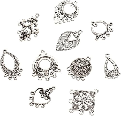 Vista 77 de FASHEWELRY 16 piezas de aretes de turquesa de estilo tibetano, joyería occidental redonda plana, joyería occidental, colgantes de piedras preciosas