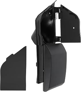ACROPIX Fuel Filler Door Housing Pocket Hinge W/Black Cover for Ford Transit Vans 150 250 350 HD 2015-2023 No.CK4Z-5427936-A Fuel Filler Gas Door Cap