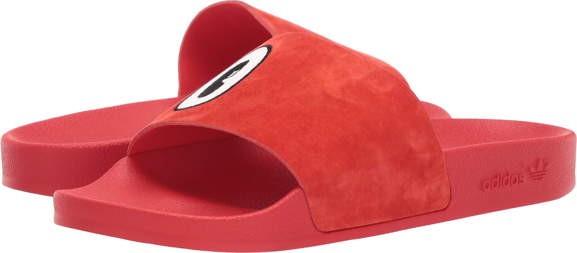 adidas Womens Adilette Slides Casual Sandals Casual - Orange