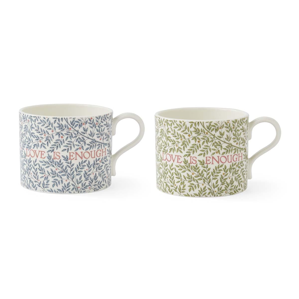 Morris & Co . Love Is Enough Mug Set