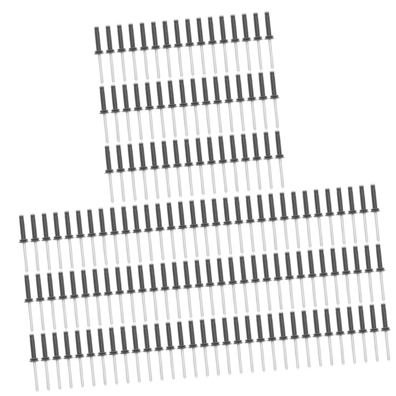 Kisangel 5 Sätze Kajak Nieten gummiring gummischlaufen Aluminium heringe aluminiumnagel Kayak Befestigung Schiffsniete Bootszubehör Bootsversorgung einstellen Aluminiumlegierung