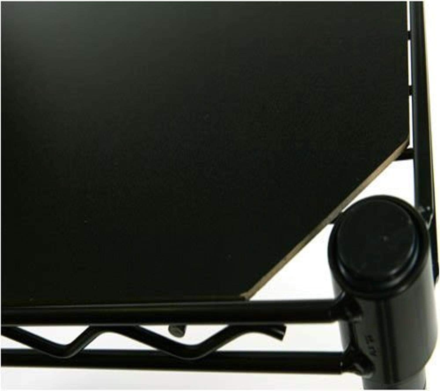 InterMETRO, Black/White 18Inch Laminate Shelf Inlay Home