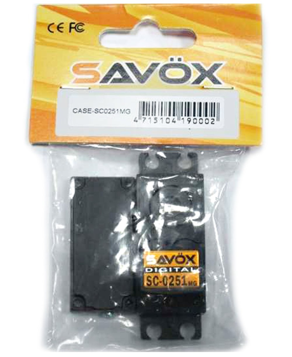 Savox SC0251 Upper/Lower Case Set w/Hardware