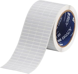 Brady tht-14 – 727 – 10 transferencia térmica etiqueta de impresora, color blanco