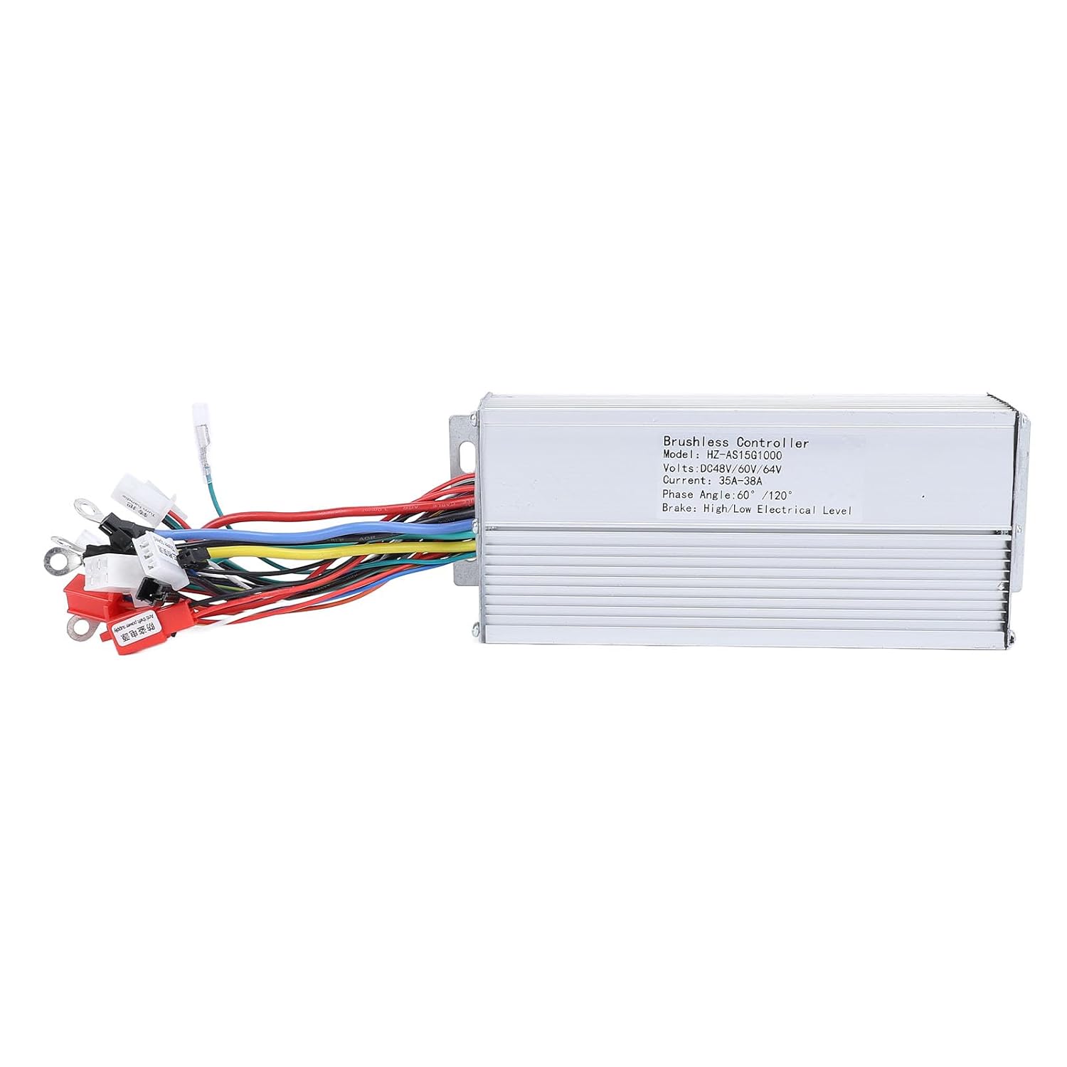1000W, Brushless Motor Controller, Aluminum Alloy Electric Speed Motor Controller for Electric Scooters Tricycles, operates at 48V, 60V, 64V, Suitable for Electric Bikes