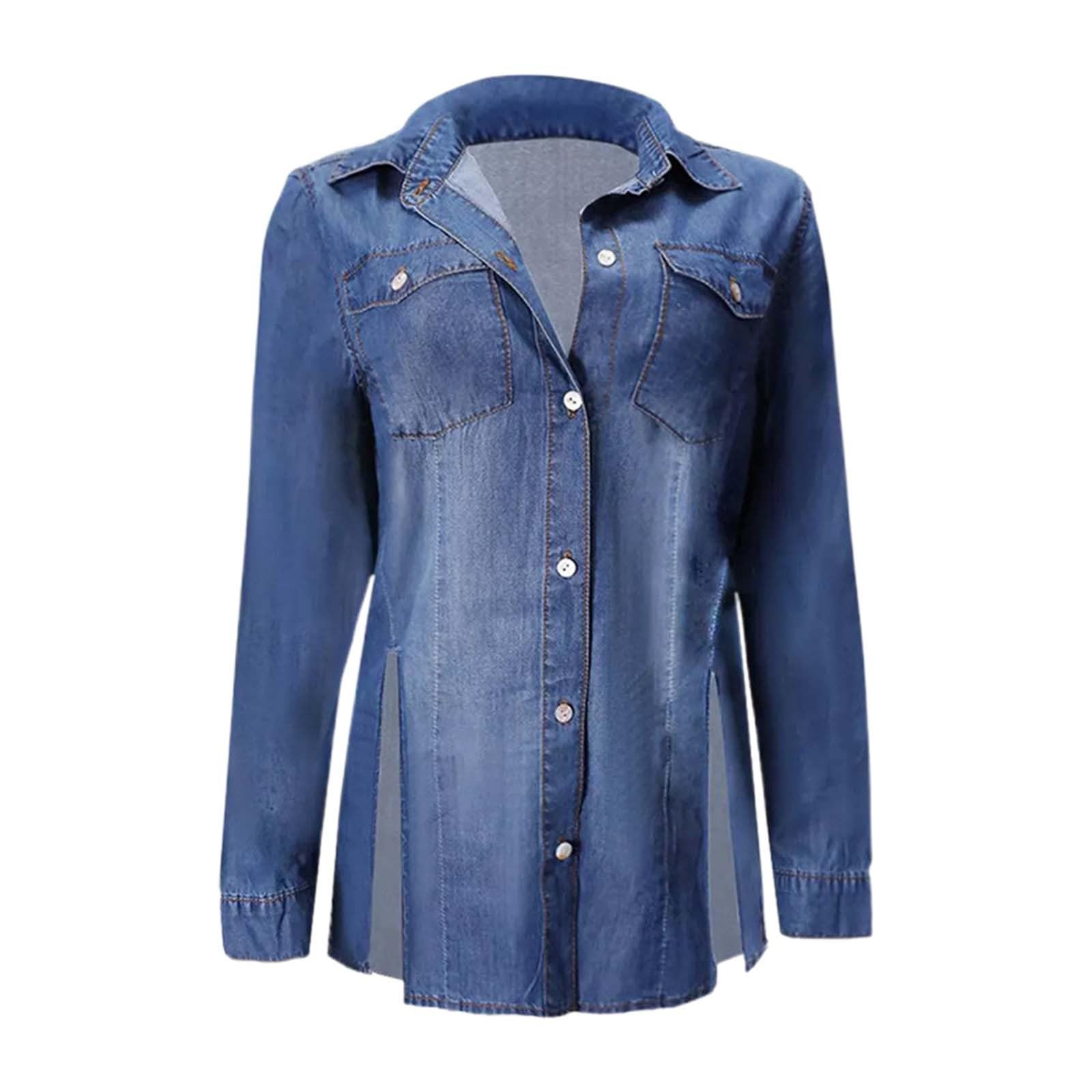 Genérico Blusa Mujer Blusas T Shirt Sueltas Camisa Holgado Informal Tallas Grandes Camiseta Cómoda Túnica Elegantes Transpirable Camisas Top Slim Fit Casual De