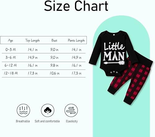 Miniatura 5 de Conjunto de ropa para bebé recién nacido, con estampado de letras, mameluco, pantalones, sombrero, conjunto de 3 piezas