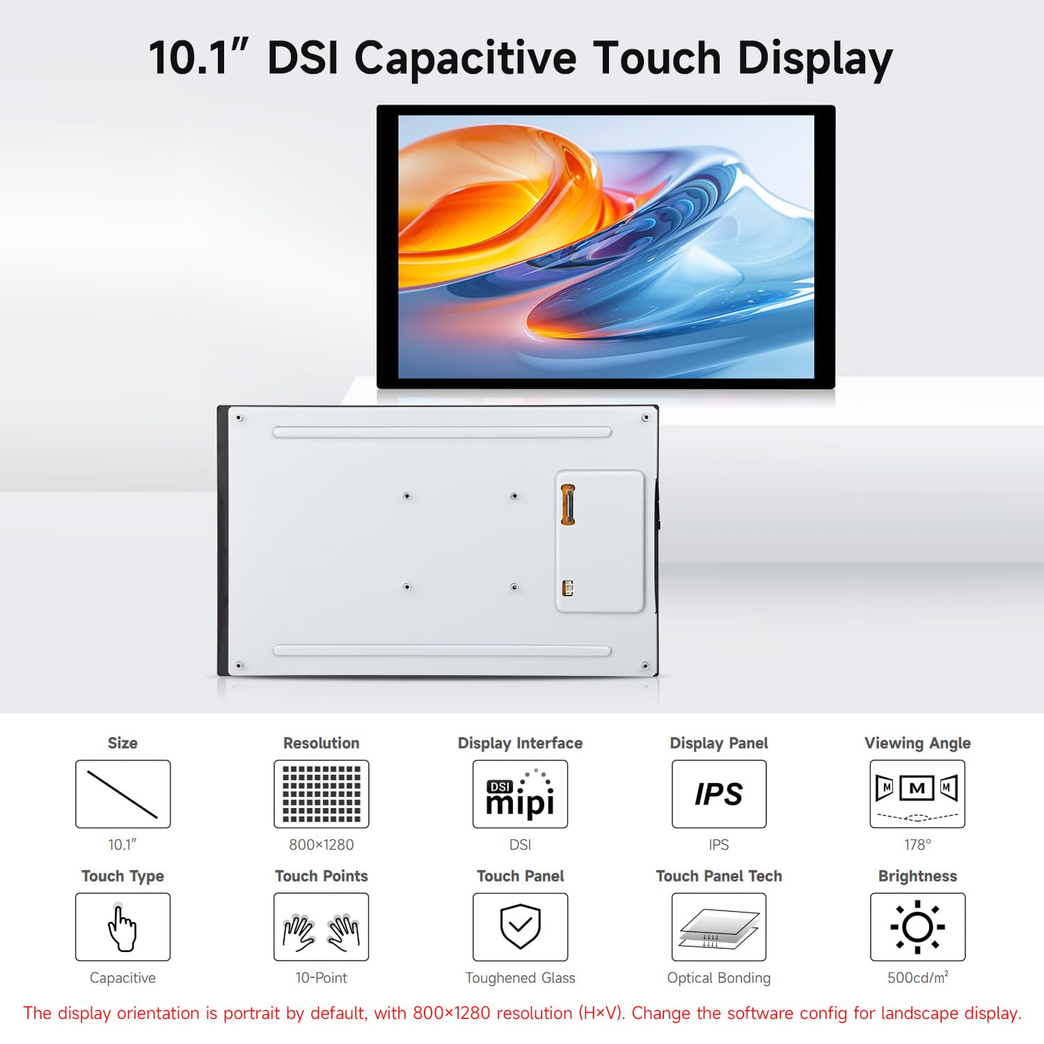 Amazon.com: waveshare 10.1inch DSI Capacitive Touch Display
