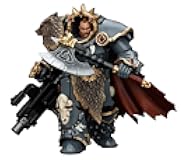 JOYTOY1/18 Warhammer 40,000 Action Figure Space Wolves Hvarl Red-Blade Collection Model Birthday Gift
