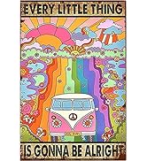 GemZono Diamond Painting Kits for Adults, Rainbow Bus Diamond Art Kits, Every Little Thing is Gon...