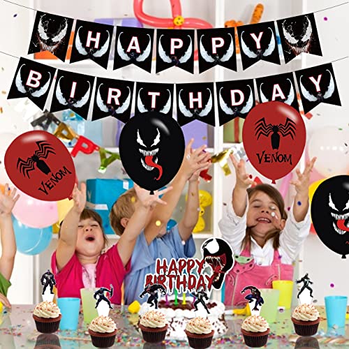 Decorazioni di Compleanno di Supereroi Miotlsy 34