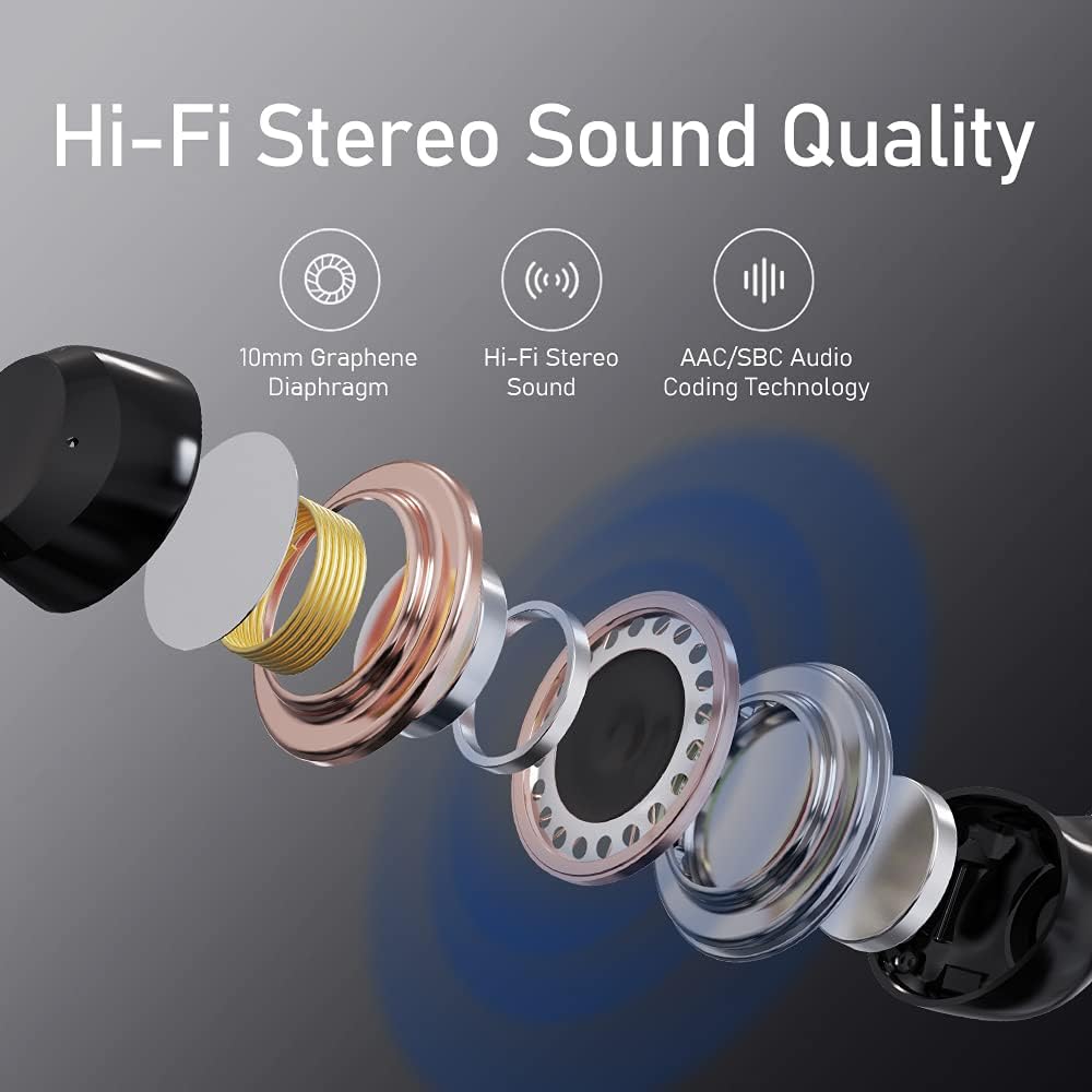 🛒 Crazy Deals Wireless Earbuds, Chstarina Bluetooth 5.0 True in Ear Headphones, IP7 Waterproof 150H Playtime Noise Cancelling Wireless Earphone with 3500 mAh Charging Case, Stereo Sound Headset for Sports Crazy Deals Wireless Earbuds, Chstarina Bluetooth 5.0 True in Ear Headphones, IP7 Waterproof 150H Playtime Noise Cancelling Wireless Earphone with 3500 mAh Charging Case, Stereo Sound Headset for Sports