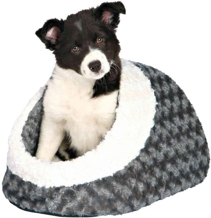 Trixie Kaline Cuddly Cave, 41 x 35 x 26 cm, Grey/Cream