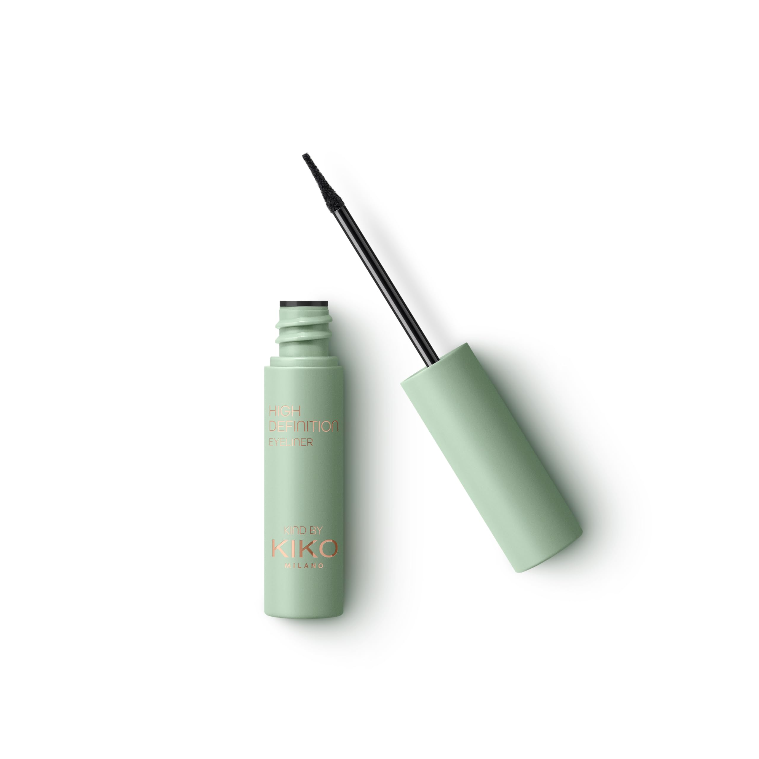 KIKO Milano Kind by KIKO High Definition Eyeliner 01, Long-Lasting Liquid Eyeliner, PLANET'S LINE (BLACK) 01, 4.5 ml (Pack of 1)
