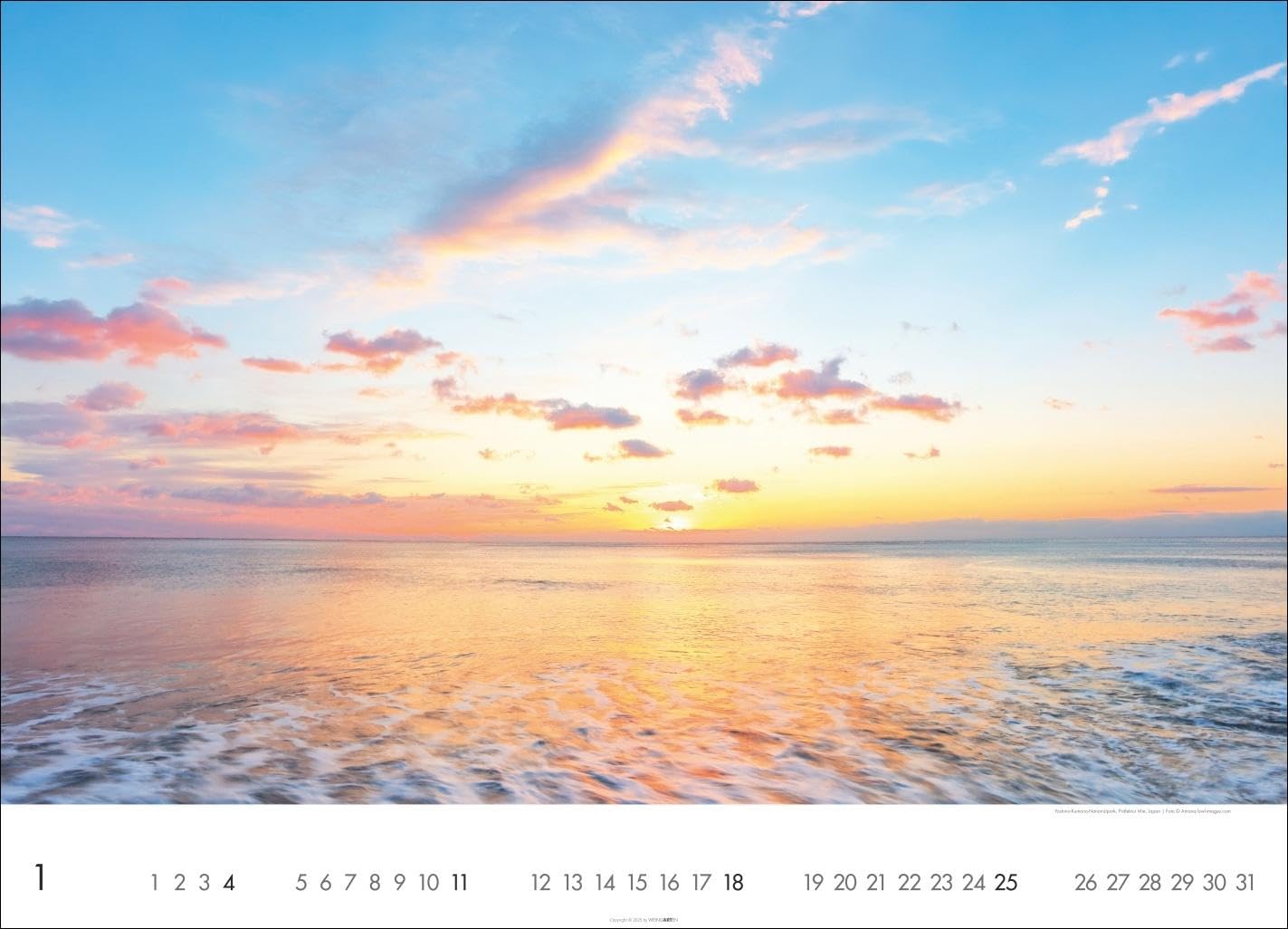 Das Meer Kalender 2026: Traumhafte Bilder vom Meer und maritime Landschaften in einem großen Wandkalender für’s Urlaubsfeeling zu Hause. Format 68 x 49 cm