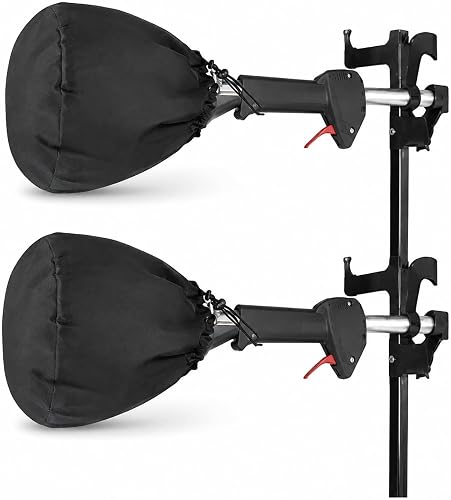2pcs String Trimmer Engine Cover for Troy-Bilt TB6044 XP 2014–2020, Water Resistant Gas Weed Eater Protector with Drawstring, Brush Cutter Storage Cover
