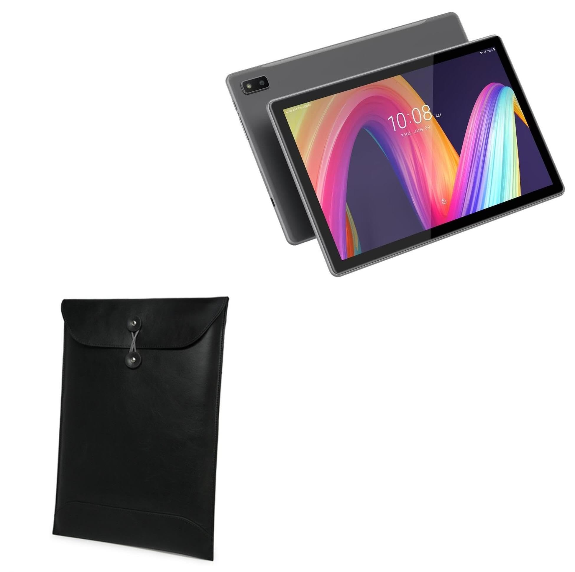 BoxWave Case Compatible with HTC A103 - Nero Leather Envelope, Leather Wallet Style Flip Cover