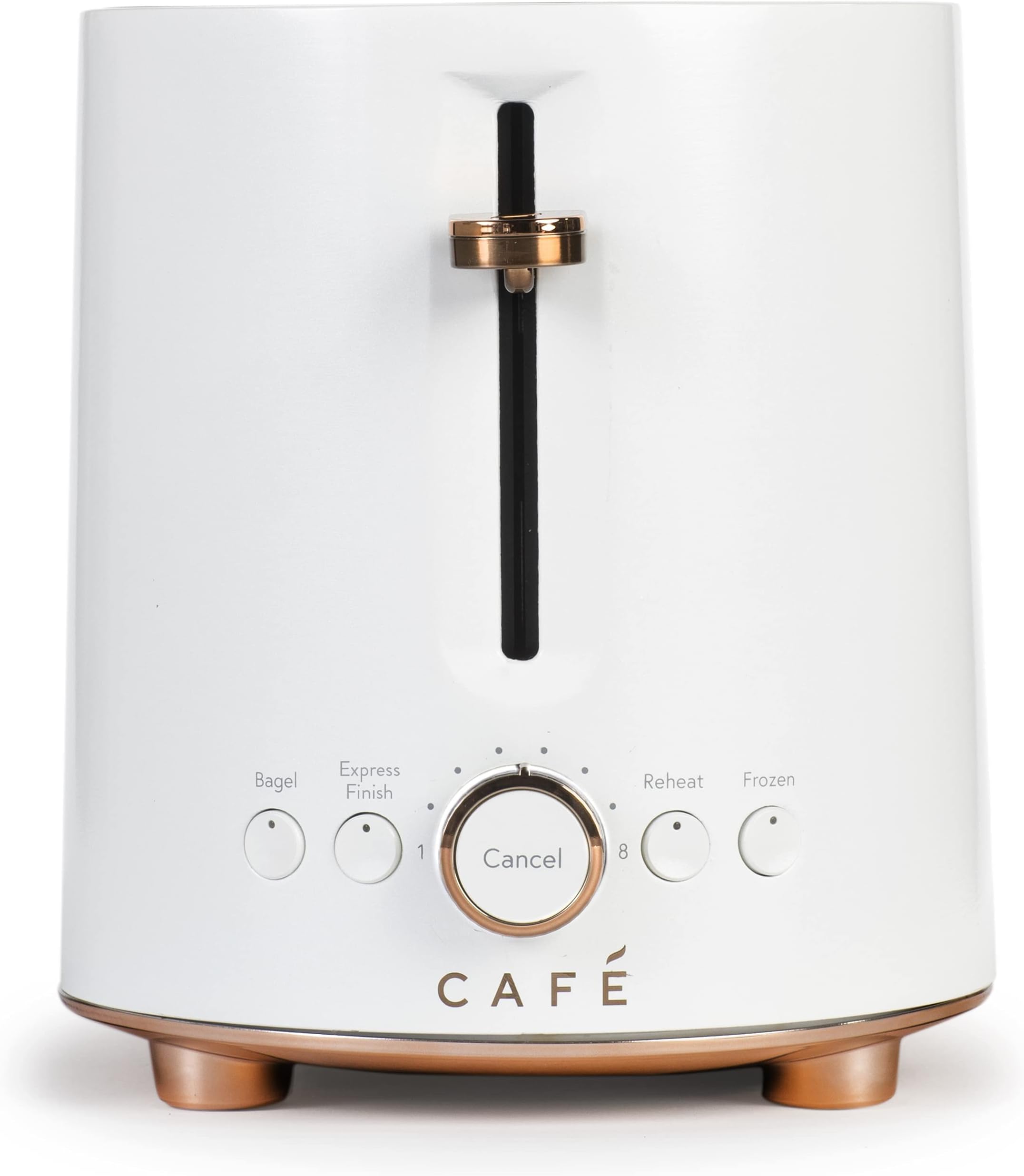 - Express Finish 2-Slice Toaster | Extra-Wide Slots, Extra Lift for Waffles, Pastries, Texas Toast & More | 4 Pre-Set Functions, 8 Shade Options | Countertop Kitchen Essentials | Matte White