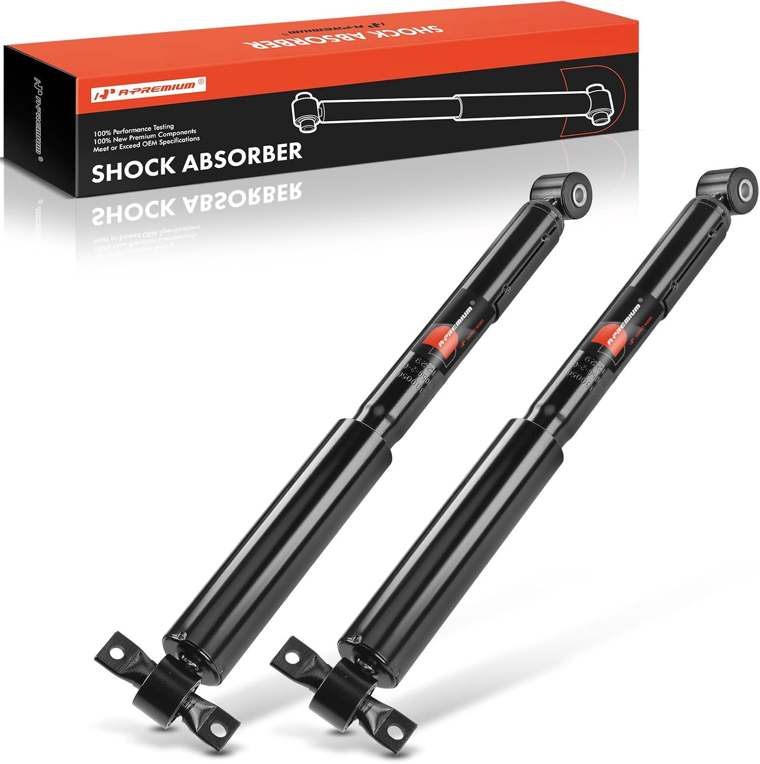 A-Premium Rear Pair (2) Shock Absorber Strut Assembly Compatible with Honda Odyssey 2005 2006 2007 2008 2009 2010, Driver and Passenger Side