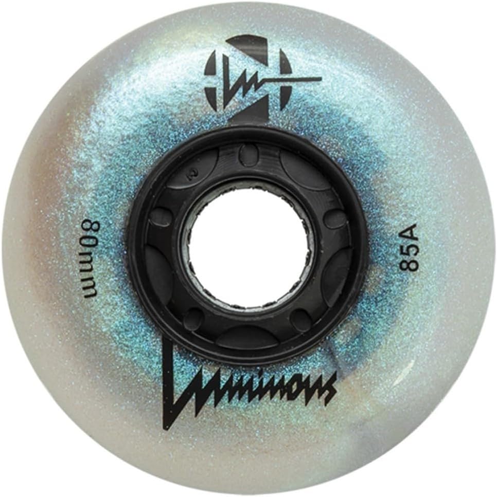 Luminous Inline Wheels Black Pearl 80mm 85A 4pk