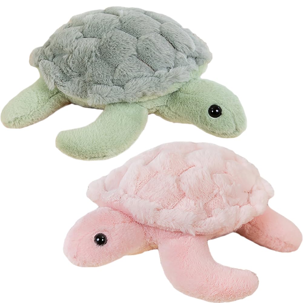Amazon.co.jp: DISXENT 超かわいいピンクのウミガメのぬいぐるみ-11