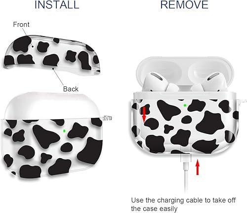 Miniatura 5 de Maxjoy Funda para AirPods Pro funda genial para AirPod Pro Dont Touch Me para mujeres y hombres bonita funda protectora de silicona suave con