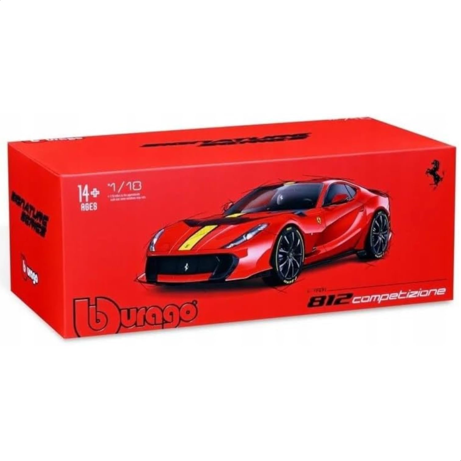 Amazon | Bburag 1/18 シグニチャー シリーズフェラーリ 812