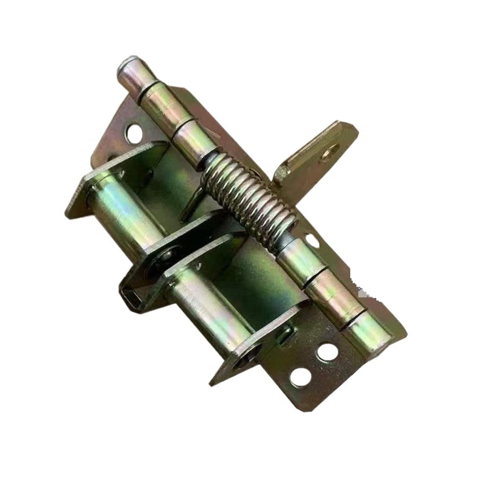 Kdhcvkz Colorful Plated 2Pcs 4" Self Closing Door Hinges 90 Degrees Door Hinges(Colorful Plated)