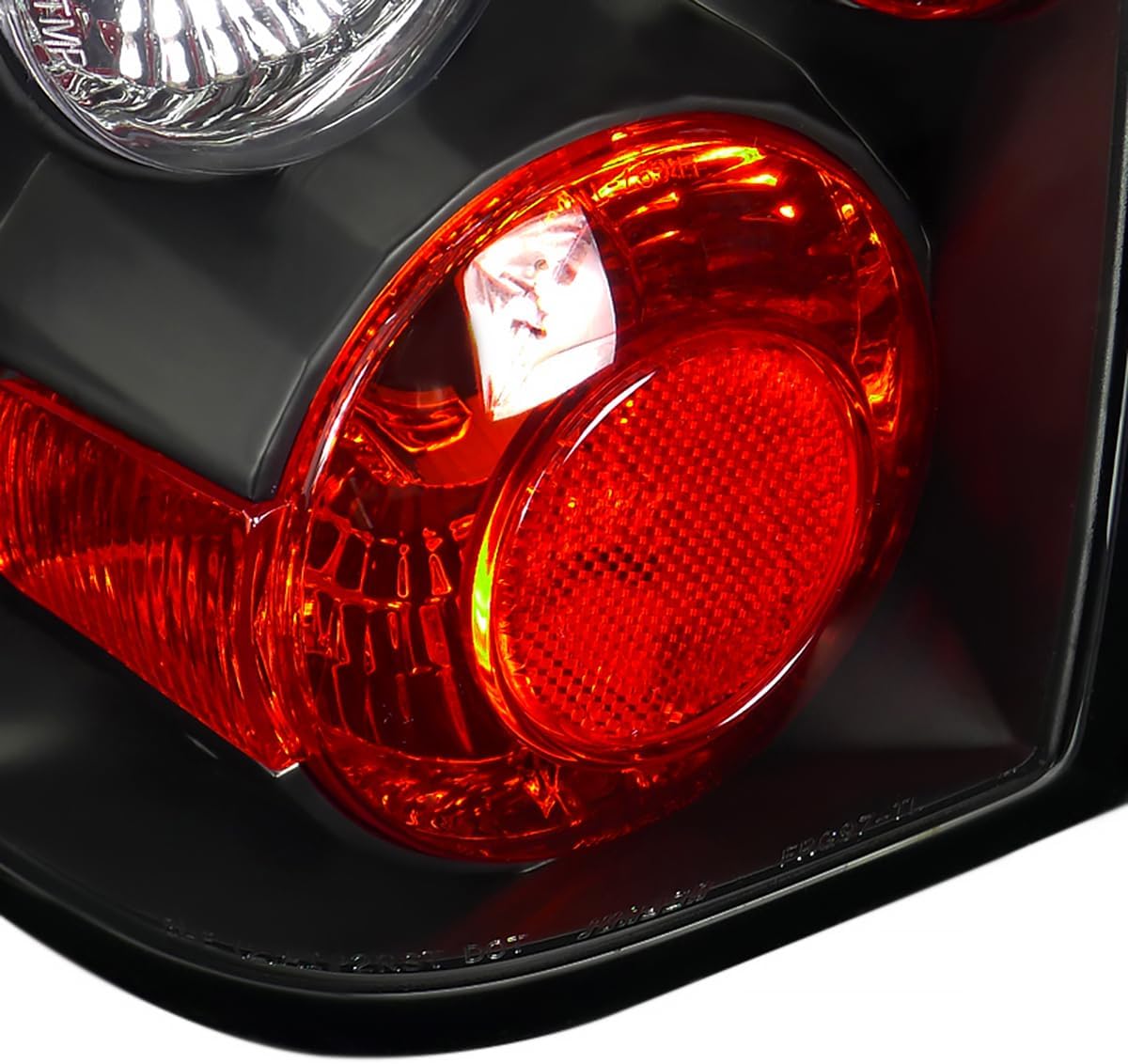 ALTEZZA TAIL LIGHT BLACK Made for and Compatible with 93-97 FORD RANGER