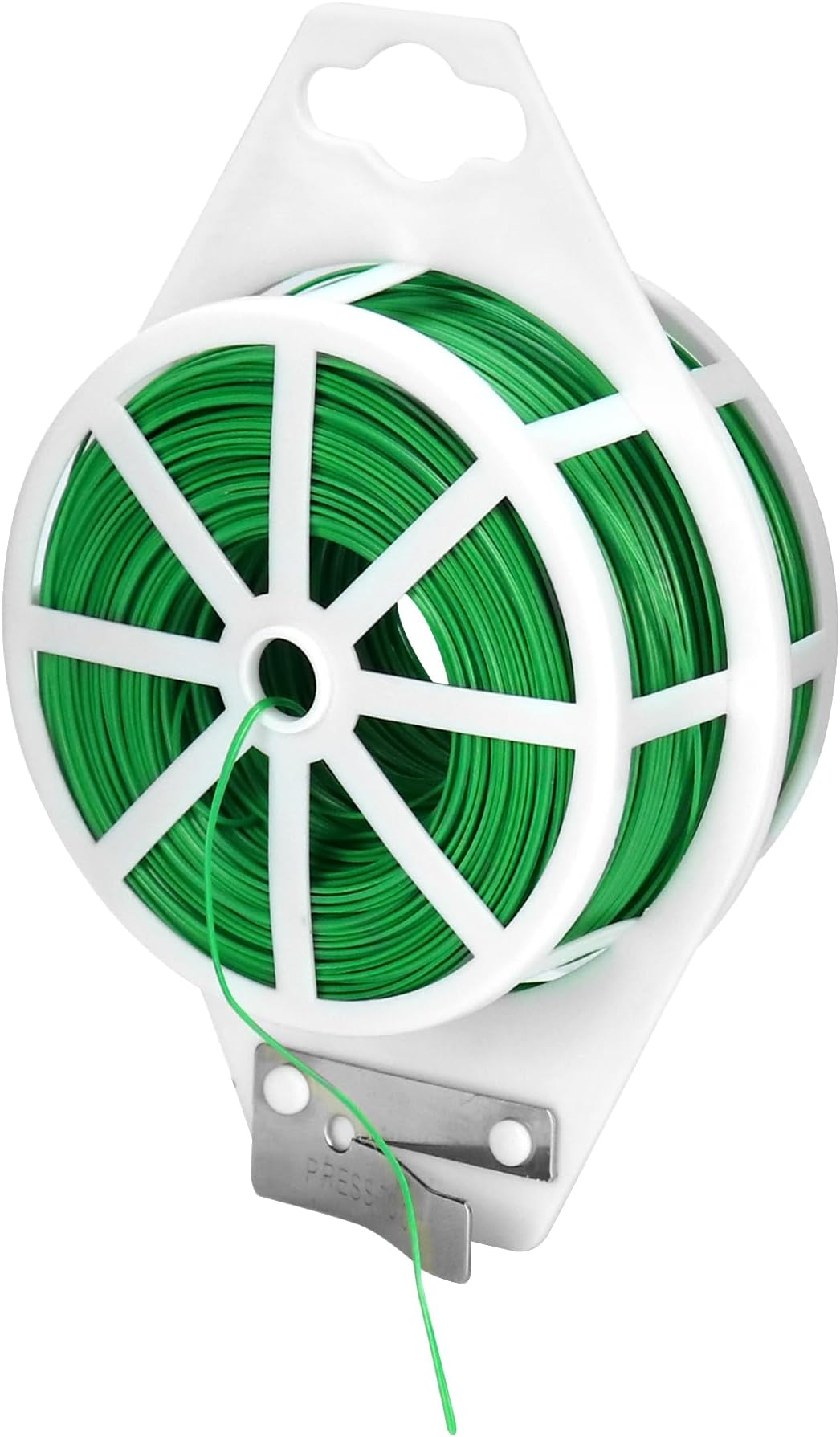 qwork-alambre-plastificado-plantas-alambre-de-atar-con-cortador