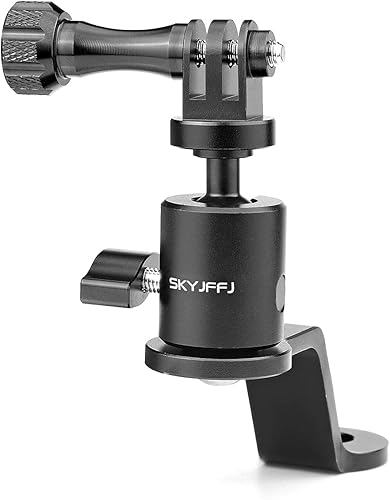 Soporte para cámara deportiva de motocicleta para GoPro Hero 8/9/10/11/12, YI, AKASO, SJCAM, DJI Osmo cámaras de acción