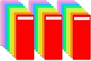 Indispensable Parcel Markers for Organized Libraries: 40-Pack Library Book Dividers with Repositionable Stickers