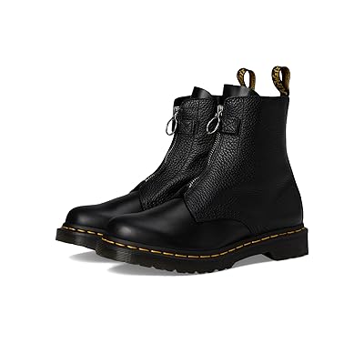 Dr. Martens 1460 Pascal Front Zip Leather Boots Women