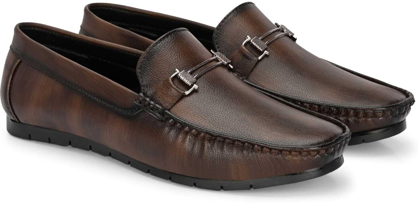 hattoun Synthetic Leather Comfortable for Men (Brown)-picture-17