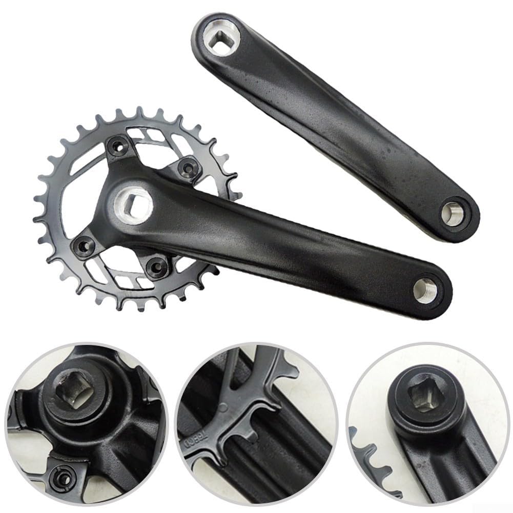 Guarnitura E-Bike 30T 170mm Lega Alluminio Foro Guarnitura E-Bike