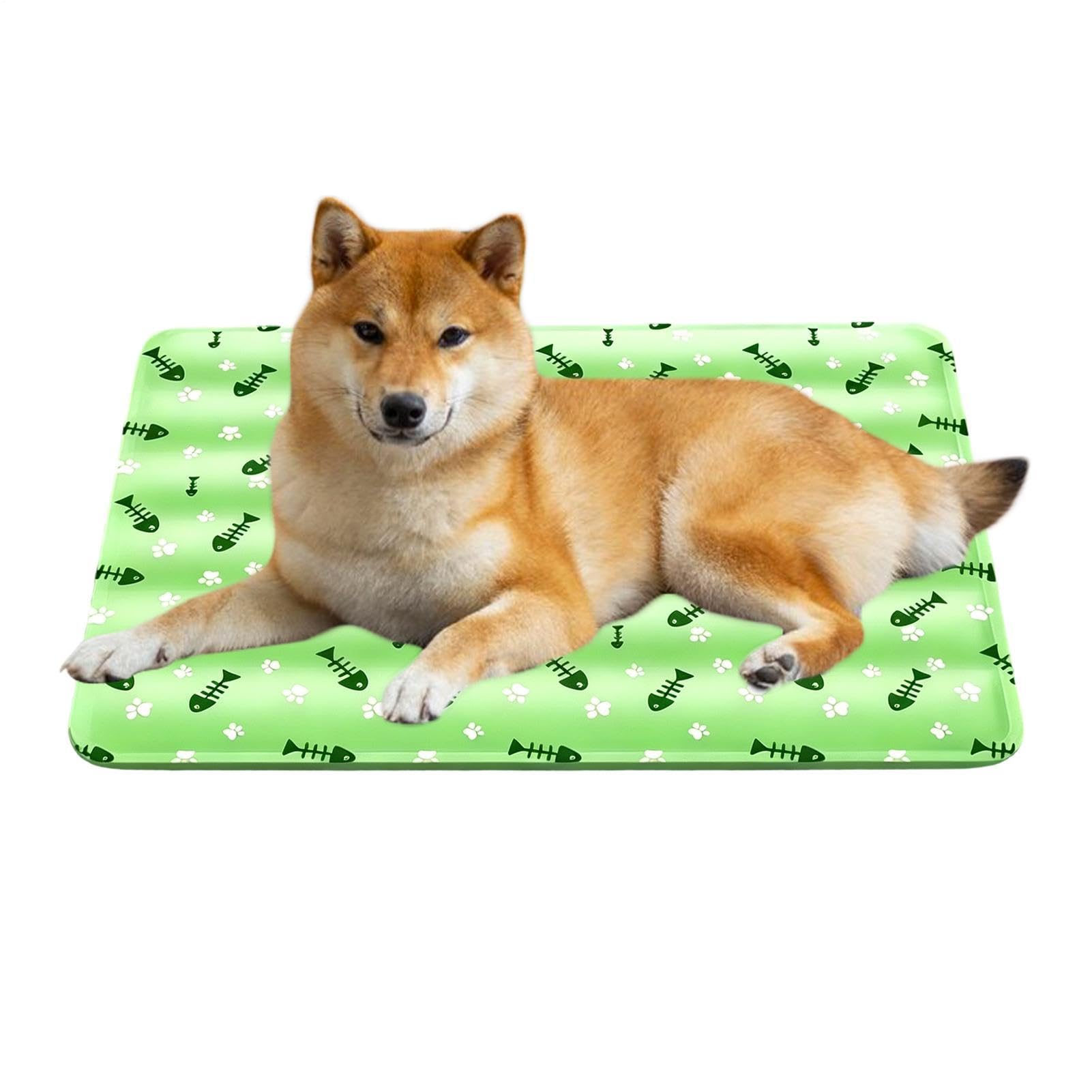 Tapis de refroidissement pour chien couverture respirante portable pour un confort frais partout