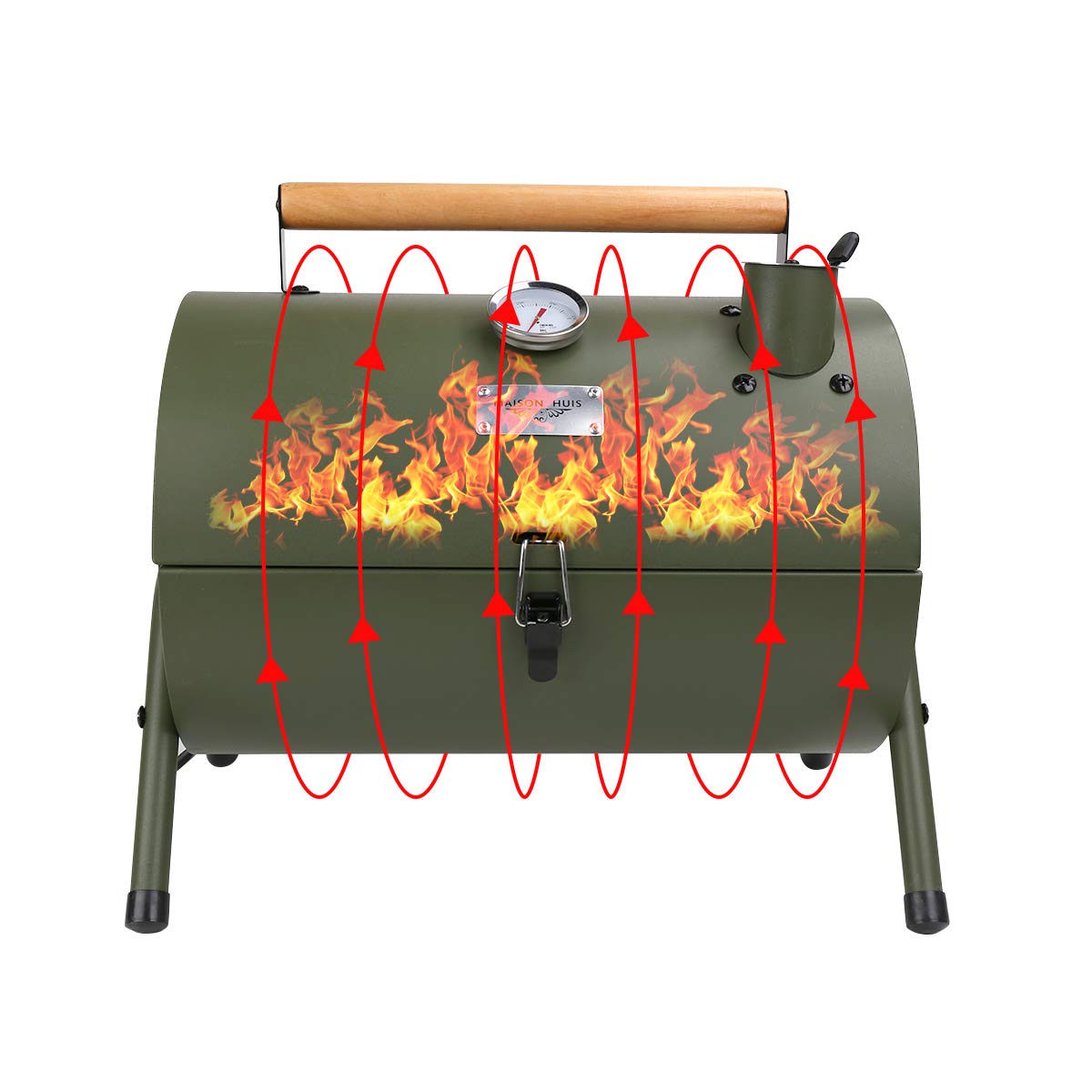 Griglia a Carbone Griglia per Barbecue Portatile, Barbecue Pieghevole Griglia a Carbone per Campeggio all'aperto Giardino nel Cortile Cucinare Picnic Viaggiare
