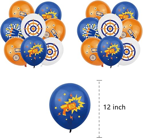 Miniatura 4 de Suministros de fiesta de cumpleaños para guerra de dardos, decoraciones de fiesta incluidas, pancarta de cumpleaños, decoración de pastel,