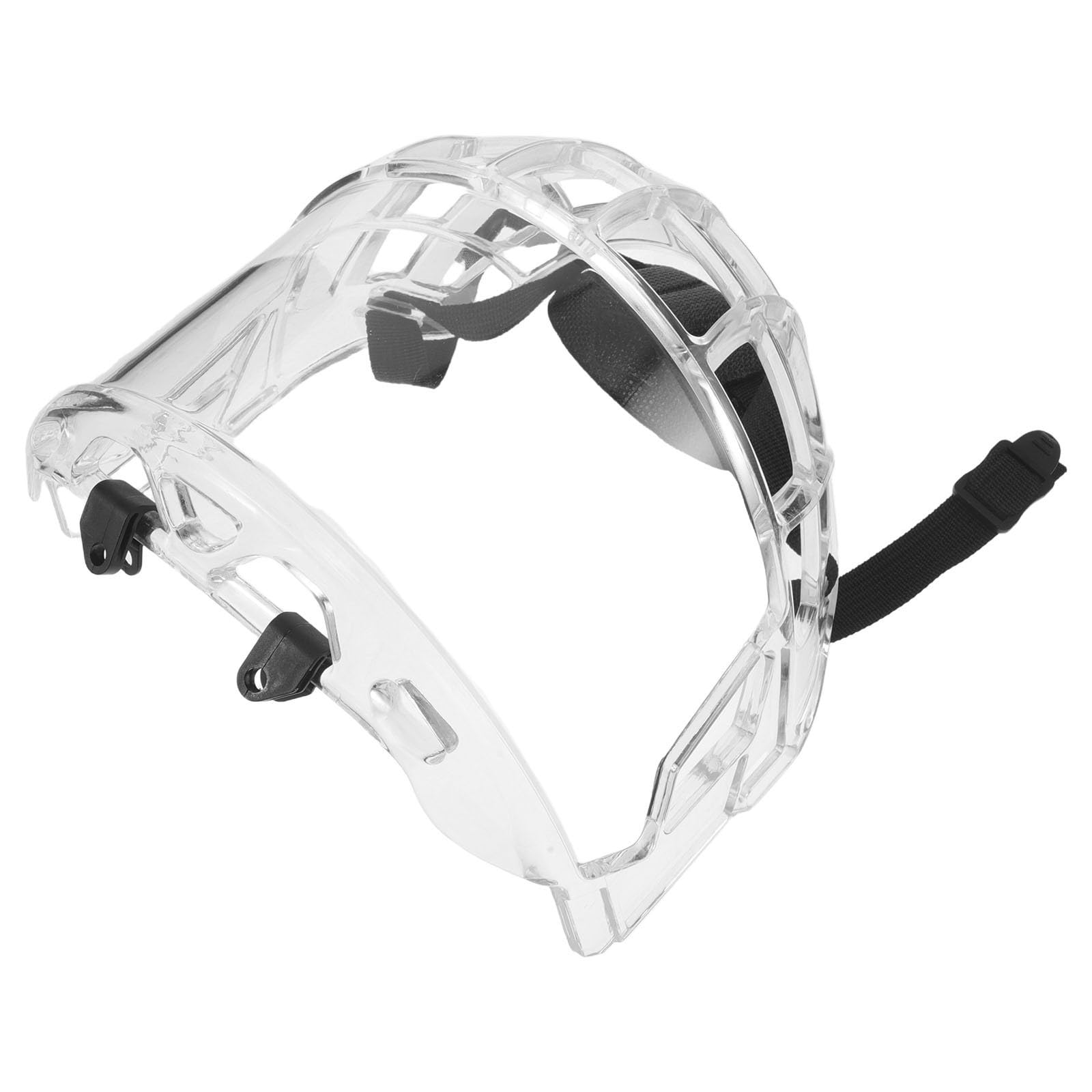 Visera Transparente para Hockey sobre Hielo Liberación Rápida y Resistente a Arañazos, Protección Esencial para Casco de Hockey Juvenil y Adulto