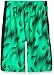 Under Armour Boys' Eliminator Printed Shorts, Vapor Green/Black, Youth Small