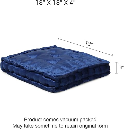 Vista 33 de REDEARTH Juego de 2 almohadas de terciopelo de terciopelo de algodón y rayón de alta calidad, lavables, extrasuaves, con asa, para comedor, patio