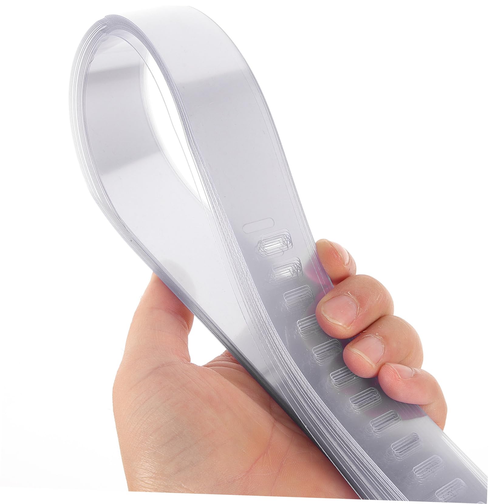 100piezas Collar De Pvc Transparente Soporte De Cuello De Camisa Para Hombre De Insertos De Cuello De Camisa Suministros