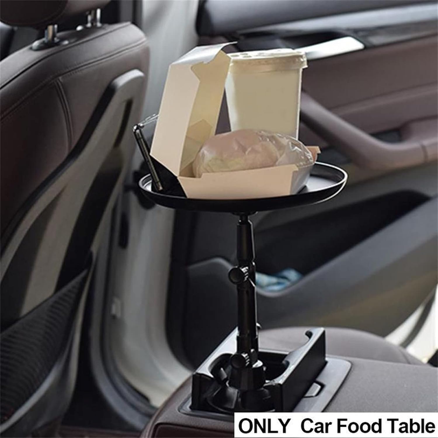 Automotive Car Cup Holders-Portable Car Plate Holder Cup Holder Mobile Phone Holder Small Dining Table Work Food Laptop Holder Desk for Fast Food, Breakfast Trays, Coffee Stands : Automotive