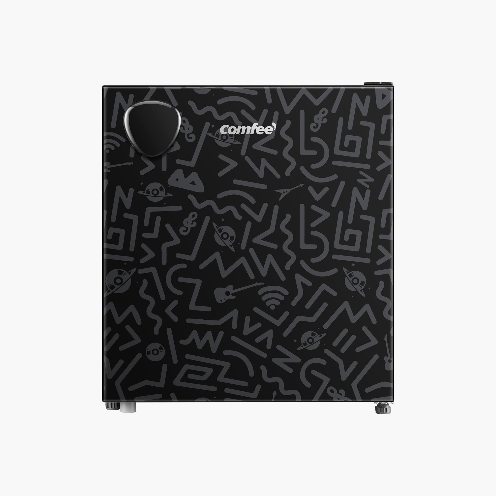 COMFEE' 43L Mini Nevera, Una Puerta, Chill Box, para Casa y Oficina, Negro