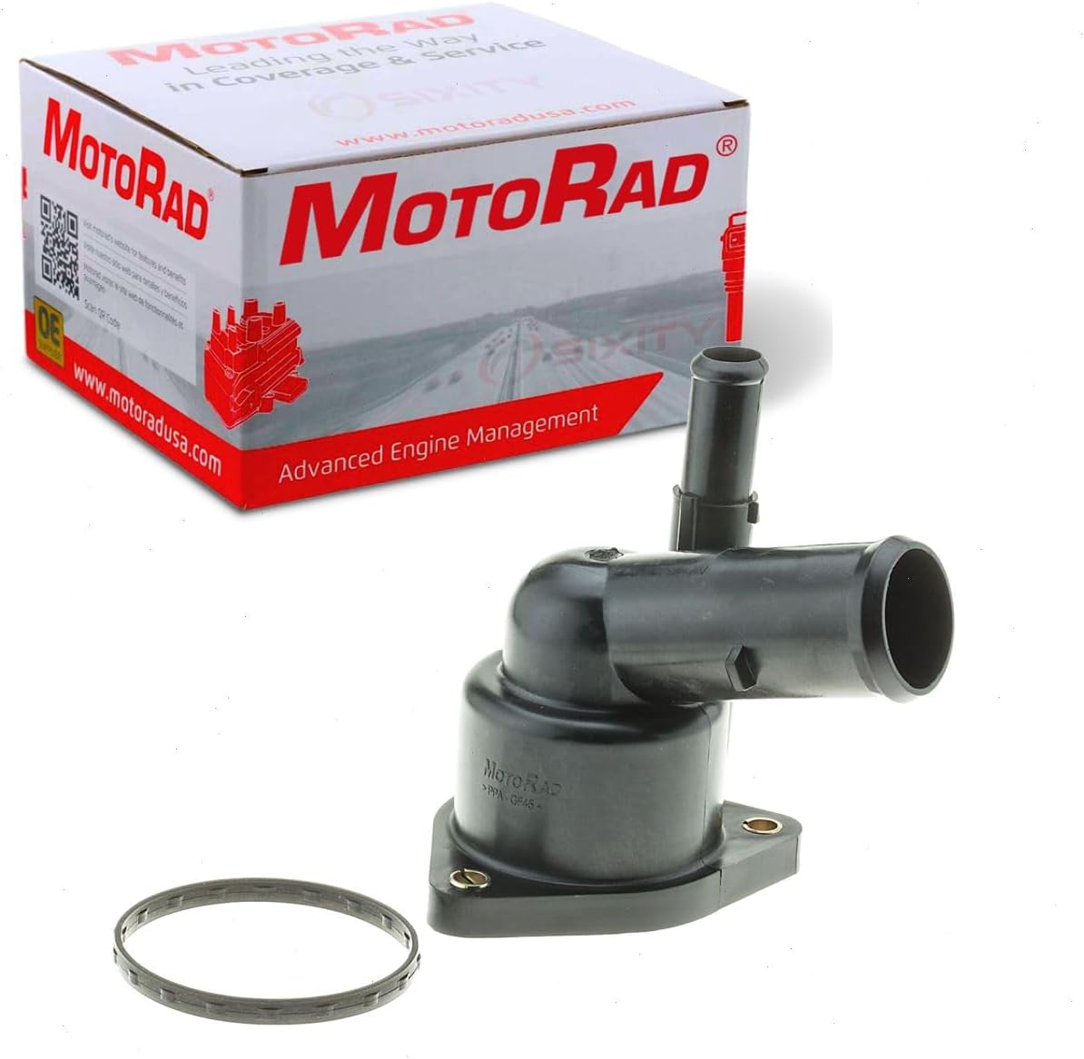 MotoRad Engine Coolant Thermostat compatible with Toyota Prius 1.8L L4 2010-2017