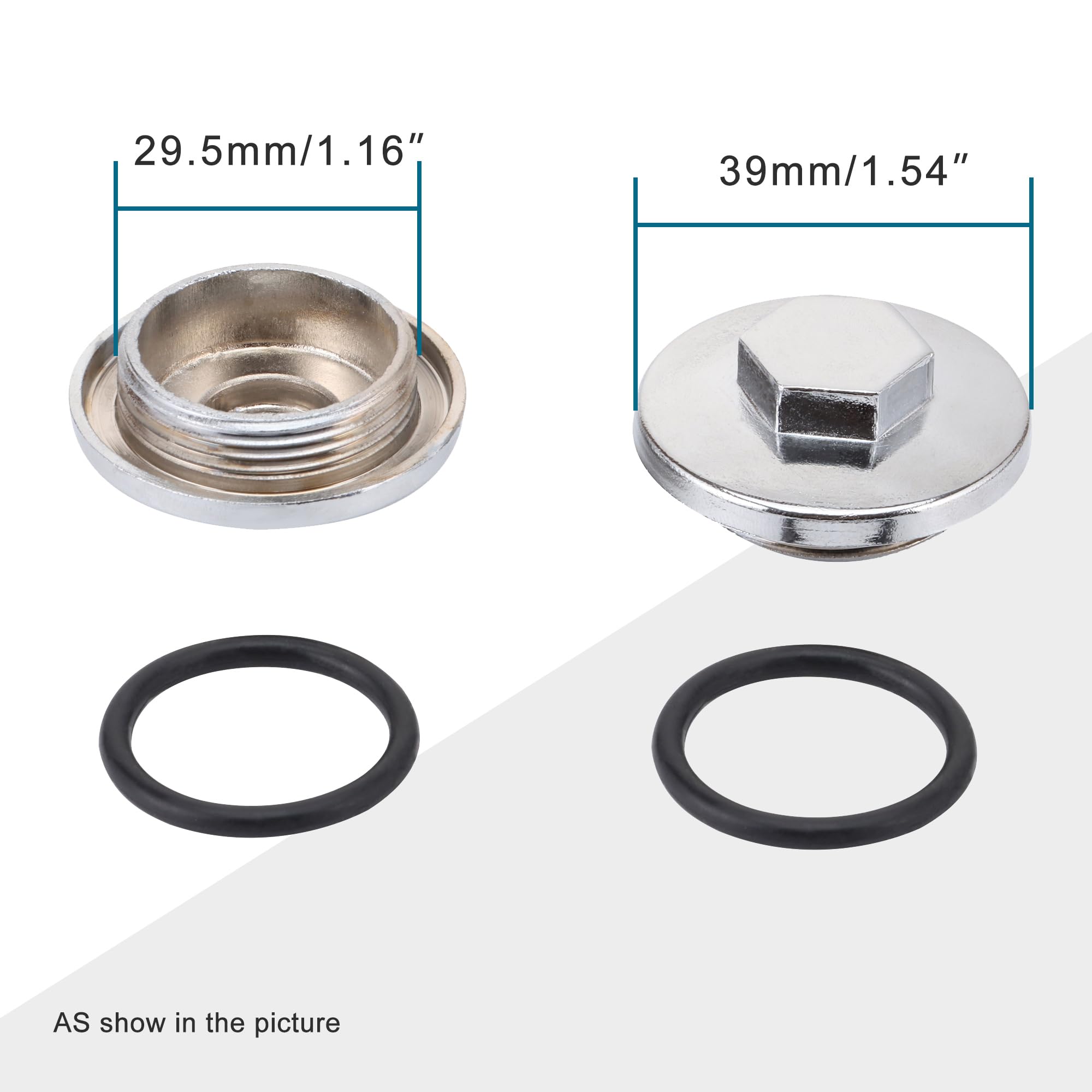 GOOFIT Cubiertas De Tapón De Válvula De Cabeza De Cilindro Reemplazar para XR50 Z50 CRF70 CT70 Trail CL70 Motosport 4 Stroke 50cc to 110cc