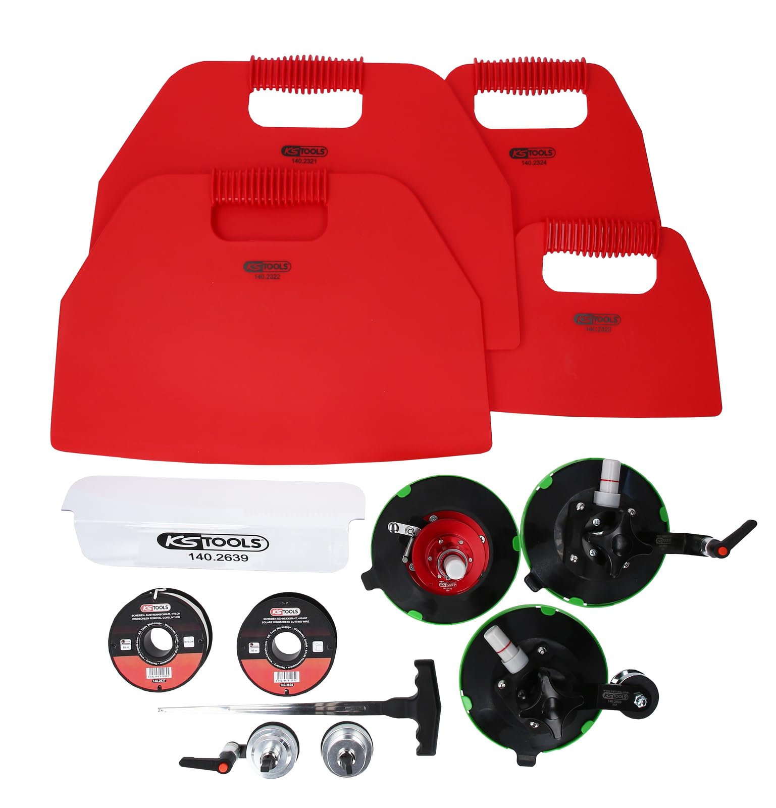 KS Tools 140.2630 Universal Ein-Mann-Betrieb-Scheiben-Austrenngerät, 13-tlg